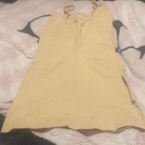 Tummy control slip nude color size medium spandex